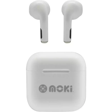 Picture of MOKI PODS MINI WIRELESS EARPHONES WHITE