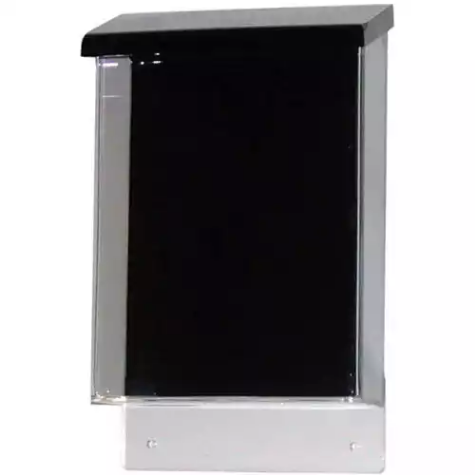 Picture of DEFLECTO WATERPROOF OUTDOOR BROCHURE DISPLAY BOX A5 CLEAR/BLACK