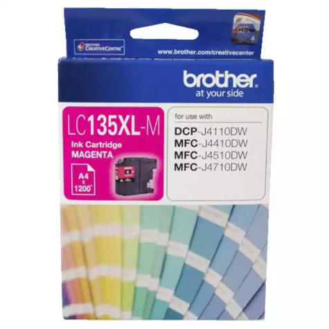 Picture of BROTHER LC135XLM INK CARTRIDGE HIGH YIELD MAGENTA