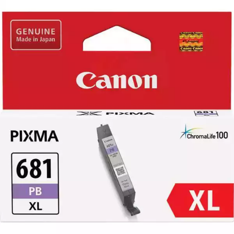 Picture of CANON CLI681XLPB INK CARTRIDGE HIGH YIELD PHOTO BLUE