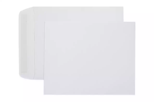 Picture of CUMBERLAND B4 ENVELOPES POCKET PLAINFACE STRIP SEAL 100GSM 353 X 250MM WHITE BOX 250