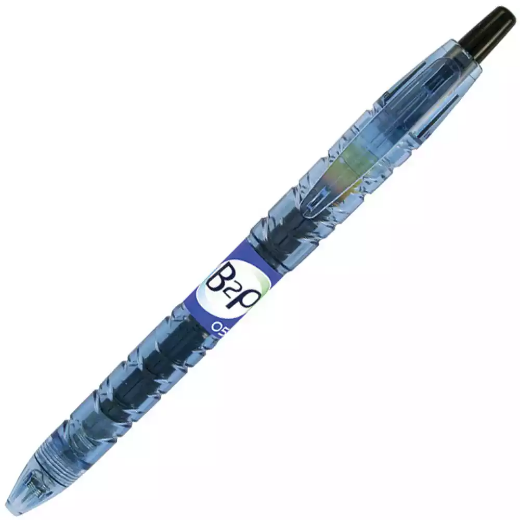 Picture of PILOT BEGREEN B2P BOTTLE-TO-PEN RETRACTABLE GEL INK PEN 0.5MM BLACK