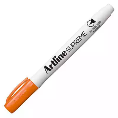 Picture of ARTLINE SUPREME ANTIMICROBIAL WHITEBOARD MARKER BULLET 1.5MM ORANGE