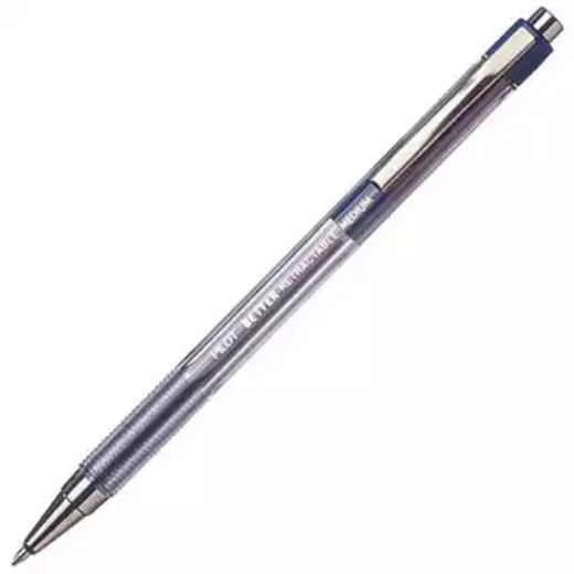 Picture of PILOT BP-145 RETRACTABLE BALLPOINT PEN MEDIUM 1.0MM BLUE