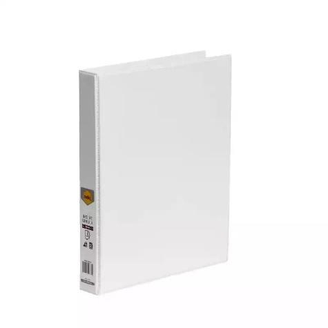 Picture of MARBIG CLEARVIEW INSERT RING BINDER 2D 38MM A4 WHITE