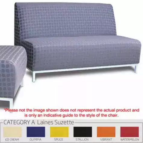 Picture of LAUREN MODULAR BENCH 2 SEATER IN FABRIC CATEGORY A