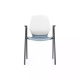 Picture of SYLEX KALEIDO CHAIR 4 LEG WITH ARMS GREY SEAT