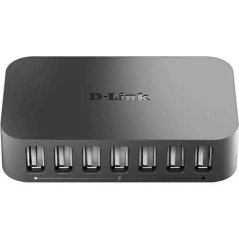 Picture of D-LINK DUB-H7 POWERED 7-PORT HUB USB-A 2.0 BLACK