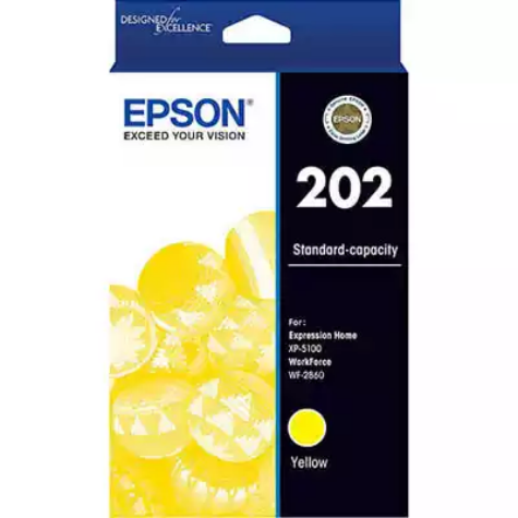 Picture of EPSON 202 INK CARTRIDGE YELLOW