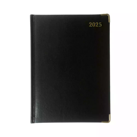 Picture of DEBDEN CLASSIC MANAGER 1200.U99 DIARY DAY TO PAGE 260 X 190 MM BLACK