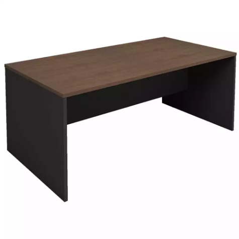 Picture of OM PREMIER DESK 1800 X 750 X 720MM REGAL WALNUT/CHARCOAL