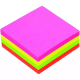 Picture of MARBIG CUBE NOTES 320 SHEETS 75 X 75MM ASSORTED BRILLIANT