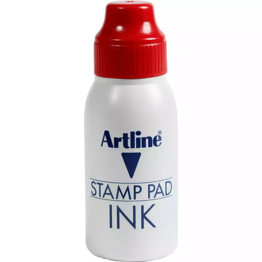 Picture of ARTLINE ESA-2N STAMP PAD INK REFILL 50CC RED