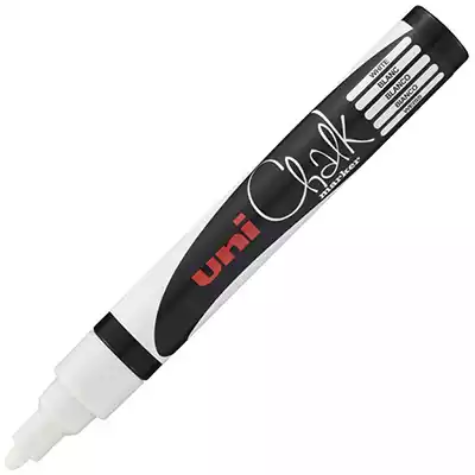 Picture of UNI-BALL CHALK MARKER BULLET TIP 2.5MM WHITE