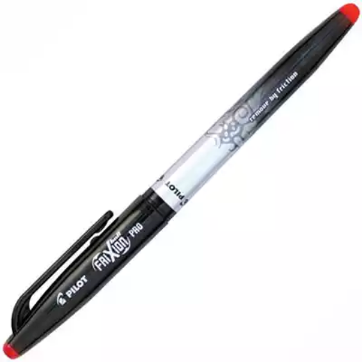 Picture of PILOT FRIXION PRO ERASABLE GEL INK PEN 0.7MM RED