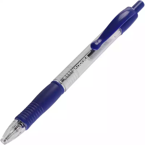 Picture of INITIATIVE RETRACTABLE BALLPOINT PENS MEDIUM BLUE BOX 25