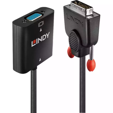 Picture of LINDY 38189 DVI-D TO VGA CONVERTER BLACK