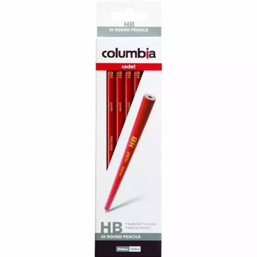 Picture of COLUMBIA CADET LEAD PENCIL ROUND HB BOX 20