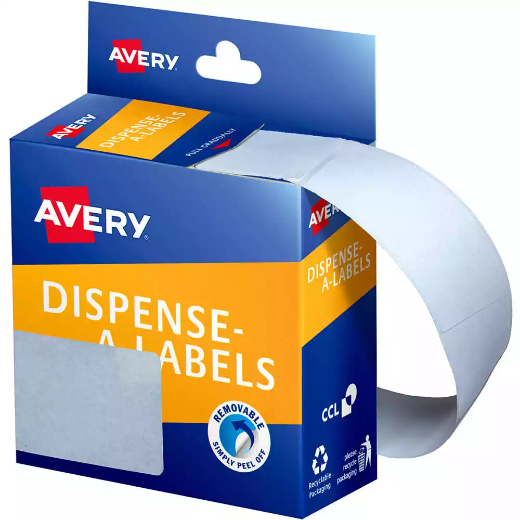 Picture of AVERY 937225 GENERAL USE LABELS 89 X 43MM WHITE BOX 100