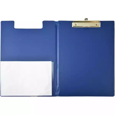 Picture of BANTEX CLIPFOLDER PVC A5 BLUE