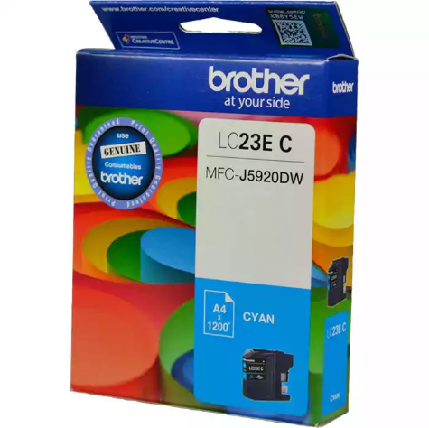 Picture of BROTHER LC23E INK CARTRIDGE CYAN