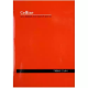 Picture of COLLINS A24 SERIES ACCOUNT BOOK 3 MONEY COLUMN TREBLE CASH 24 LEAF A4 RED