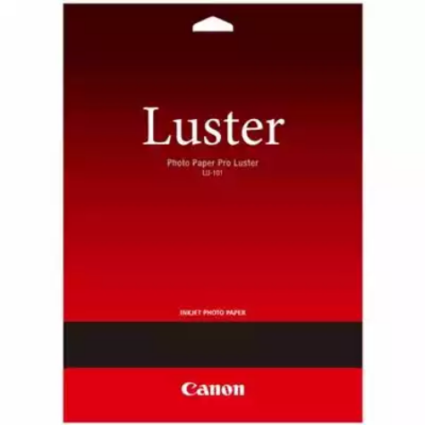 Picture of CANON LU-101 LUSTER PHOTO PAPER 260GSM A4 WHITE PACK 20