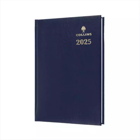 Picture of COLLINS STERLING 384.P59 DIARY WEEK TO VIEW A5 NAVY BLUE