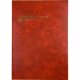 Picture of COLLINS 3880 SERIES ACCOUNT BOOK INDEXED THROUGH 84 LEAF A4 RED