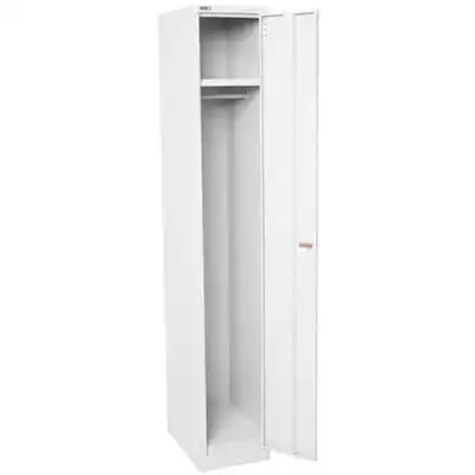 Picture of GO STEEL LOCKER 1 DOOR 380 X 455 X 1830MM SILVER GREY