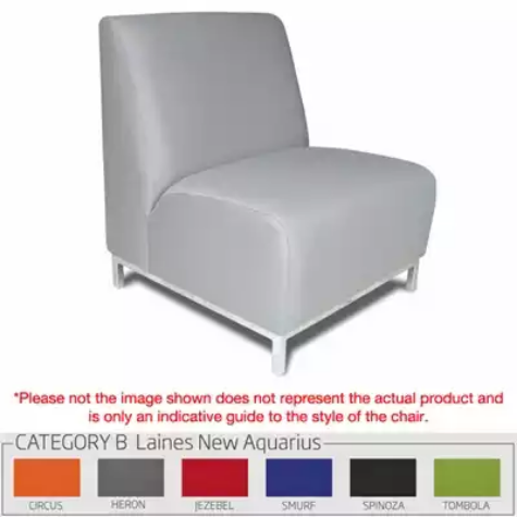 Picture of LAUREN MODULAR BENCH SINGLE SEATER IN FABRIC CATEGORY B