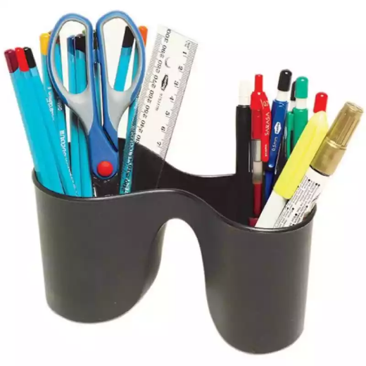 Picture of MARBIG ENVIRO DUO PENCIL CUP BLACK