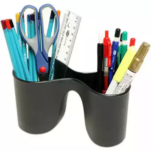 Picture of MARBIG ENVIRO DUO PENCIL CUP BLACK