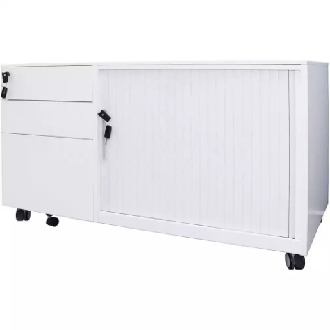 Picture of RAPIDLINE TAMBOUR DOOR CADDY RIGH HAND WHITE