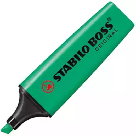 Picture of STABILO BOSS HIGHLIGHTER CHISEL TURQUOISE