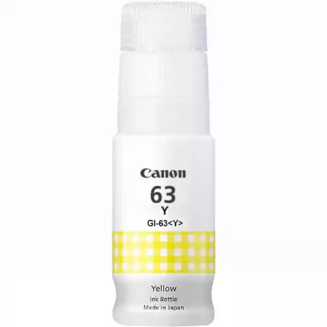 Picture of CANON GI63 MEGATANK INK BOTTLE 70ML YELLOW