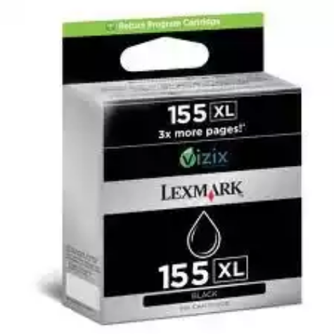 Picture of LEXMARK 155XL INK CARTRIDGE HIGH YIELD BLACK