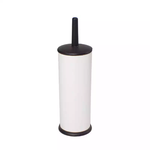 Picture of COMPASS TOILET BRUSH POWDER COATED WHITE