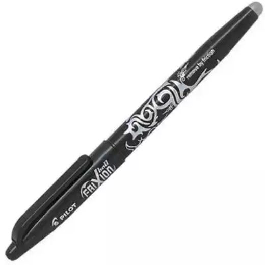 Picture of PILOT FRIXION ERASABLE GEL INK PEN 0.7MM BLACK