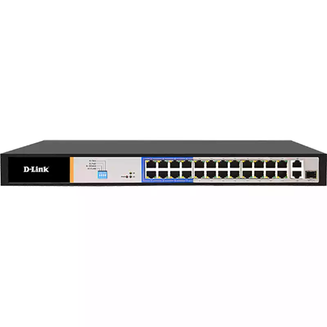 Picture of D-LINK DES-F1026P-E SWITCH 26 PORT POE BLACK