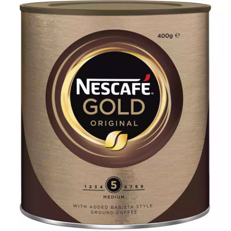 Picture of NESCAFE GOLD INSTANT COFFEE ORIGINAL 400G CAN