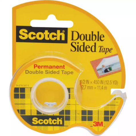 Picture of SCOTCH 137 DOUBLE SIDED TAPE 12.7MM X 11M