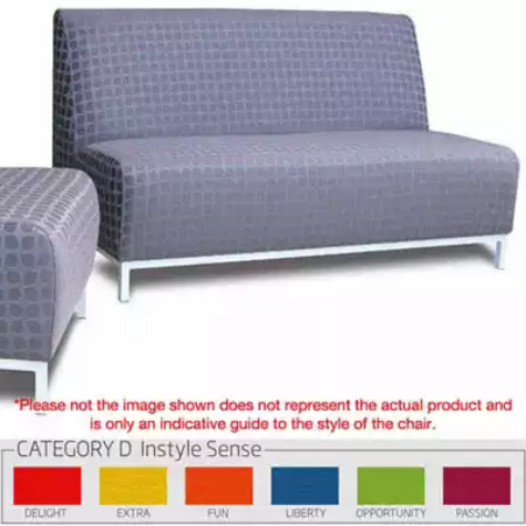 Picture of LAUREN MODULAR BENCH 2 SEATER IN FABRIC CATEGORY D