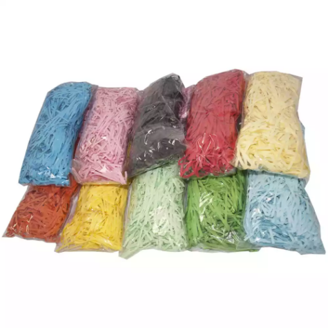 Picture of RAINBOW SHREDDED PAPER 30G MATT ASSORTED COLOURS CARTON 30