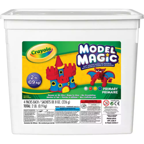 Picture of CRAYOLA MODEL MAGIC 0.9KG BUCKET ASSORTED