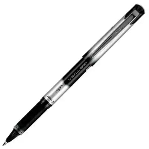 Picture of PILOT V-BALL GRIP LIQUID INK ROLLERBALL PEN 0.7MM BLACK