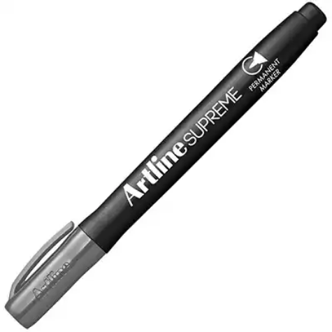 Picture of ARTLINE SUPREME ANTIMICROBIAL PERMANENT MARKER BULLET 1.0MM GREY