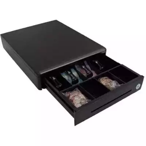 Picture of SAM4S DRE44 SMALL CASH DRAWER BLACK