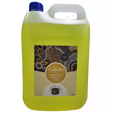 Picture of CULTURAL CHOICE GILIIAN DISHWASHING DETERGENT 5 LITRE LEMON