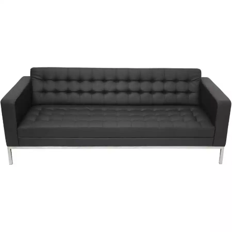 Picture of RAPIDLINE VENUS SOFA THREE SEATER PU BLACK